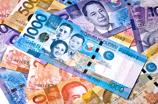 philippine peso bills and coins