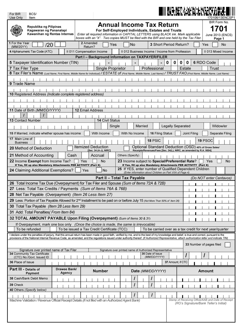 Income Tax Forms: Income Tax Forms For Self Employed